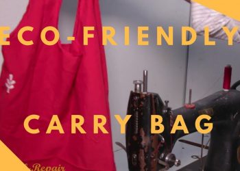 Eco Friendly Carry Bag  (From Old Cloths)  | Tutorial | Self-Repair