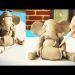 Eco friendly Ganesha | Ganpati making | Ganesh making process.