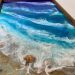 107 – Epoxy Resin Art – Step by Step Tutorial – Ocean, Beach, Sand & Movement