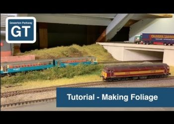 Modelling Foliage – Model Railway Scenery Tutorial