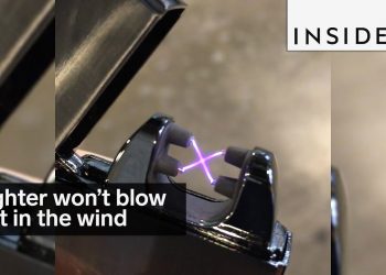 This eco-friendly lighter won’t blow out in the wind