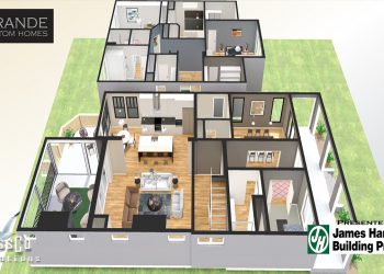 3D Virtual Reality Floorplan Conversion with Virtual Staging – Grande Custom Homes