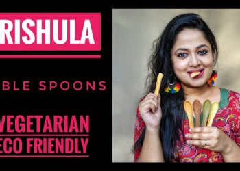Edible Spoons ?!  Trishula | Made in India |Vegetarian | Eco friendly