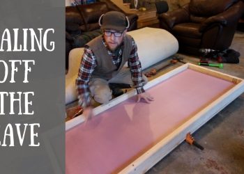 DIY Insulated Barn Board Door For our Root Cellar