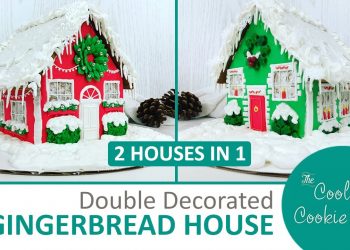 Double Decorated Gingerbread House