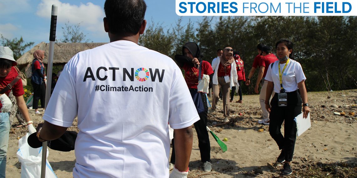 ActNow Climate Campaign Inspires Bali Coastal Clean-Up