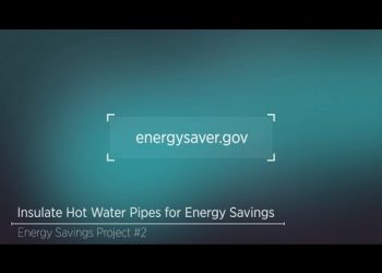 Energy Savings Project: Insulating Your Hot Water Pipes