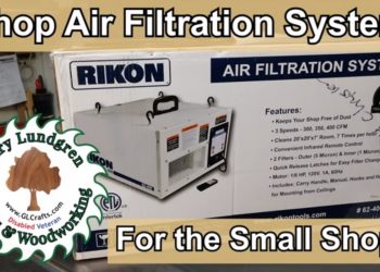 Small Shop Air Filtration With Rikon System 62-400. Ep.2019-26
