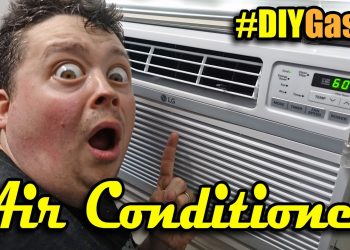 How to install large window Air Conditioner – #DIYGasm