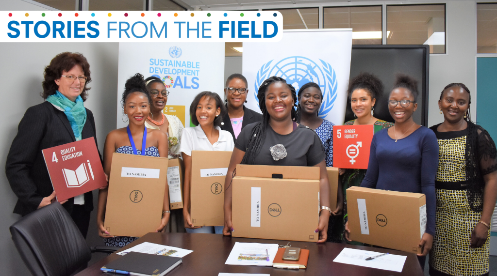 Stories from the field: Namibian girls ready to code