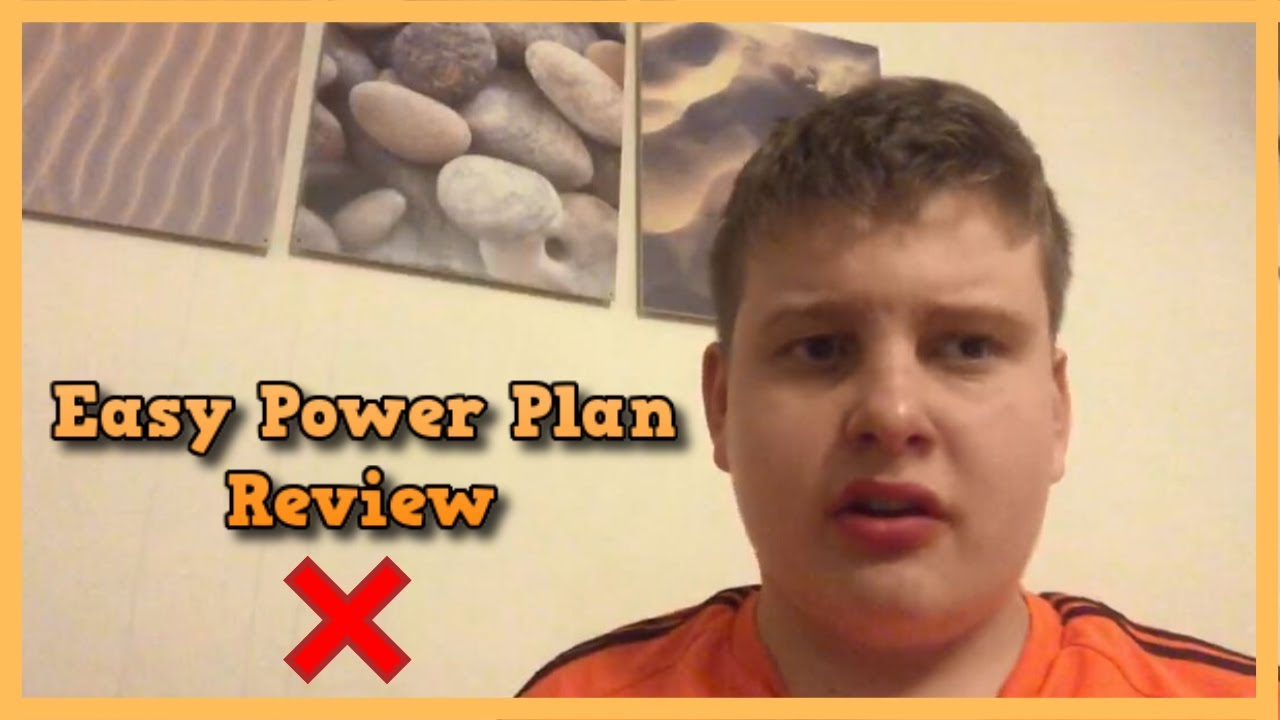 easy power plan book
