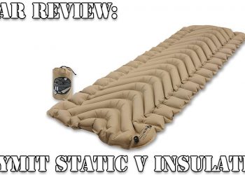Gear Review: Klymit Static V Insulated — A Four Season Sleeping Pad For Tent And Hammock Camping