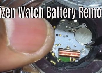 How To ReplaceThe Battery On Your Citizen Eco Drive  Capacitor Solar Watch Battery