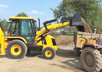 My New JCB 3DX ECO First Time working on field First working experience of New JCB Machine
