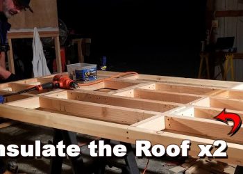 HOW I BUILT MY Camper Episode 86 Insulate the ROOF