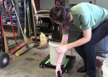 Glass to sand machine makes GC campus more environmentally friendly