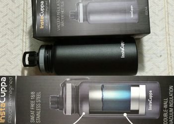 Instacuppa Thermos Bottle 1000 Ml, Double-Wall Thermos Flask, Vacuum Insulated Stainless Steel