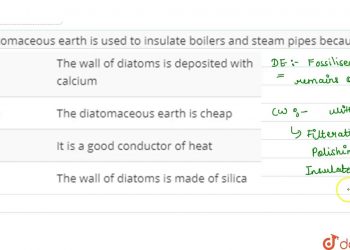 The diatomaceous earth is used to insulate boilers and steam pipes because :-