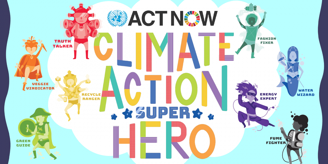 UN campaign empowers kids to take climate action and protect the planet – United Nations Sustainable Development