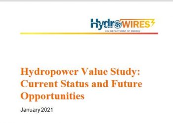 U.S. DOE releases hydropower value study
