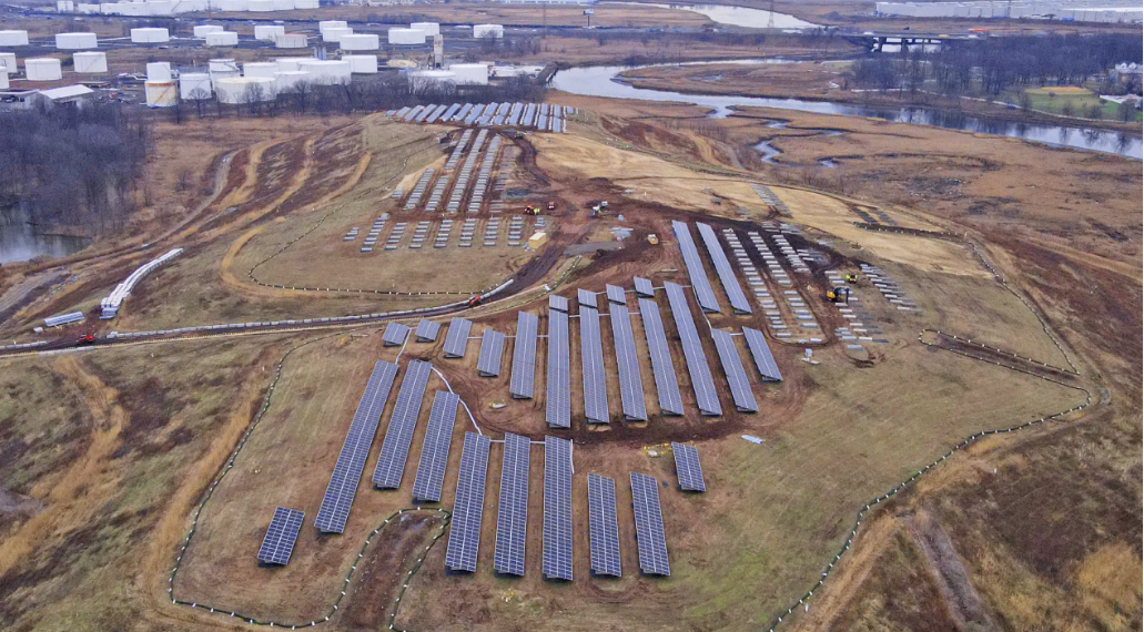 NJ landfill repurposed as community solar garden