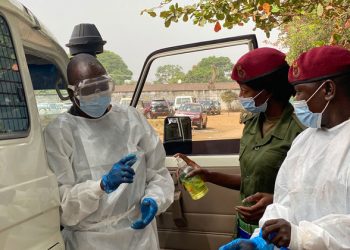Woman army officer in forefront of COVID-19 battle in Sierra Leone |