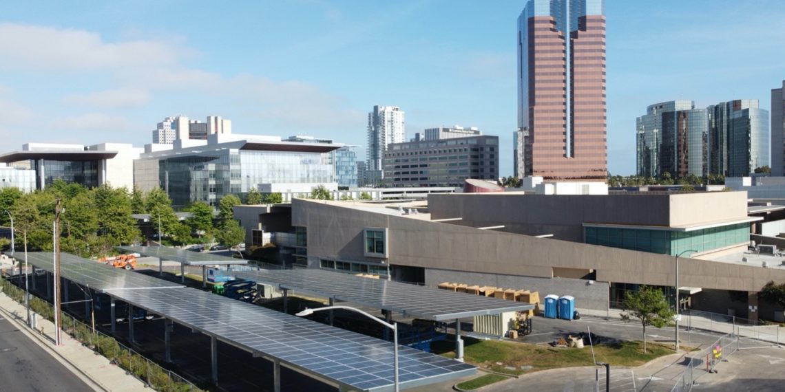 New portfolio of solar canopies in California to help reduce urban heat island effect