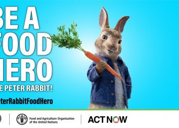 PETER RABBIT™ teams up with the United Nations, FAO and the UN Foundation on global campaign to mobilize more food heroes