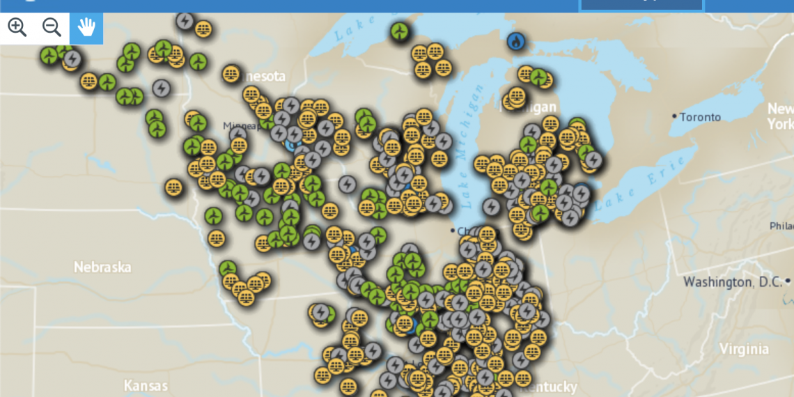 Solar, storage lead MISO’s record-setting interconnection queue