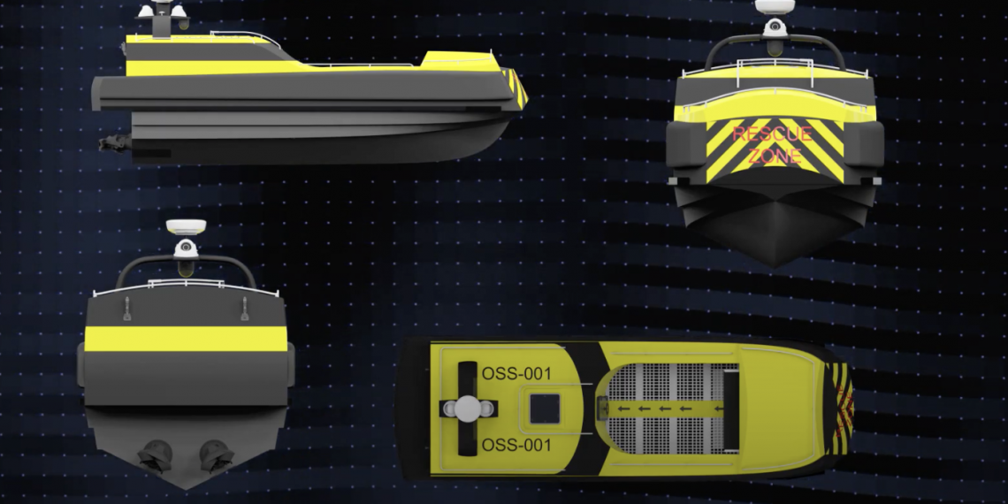 Startup develops world’s first unmanned rescue vessel for offshore wind industry
