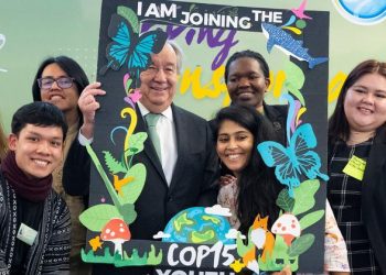 Young people’s leadership, drive for justice, the ‘best signals of hope’ that biodiversity loss can be halted